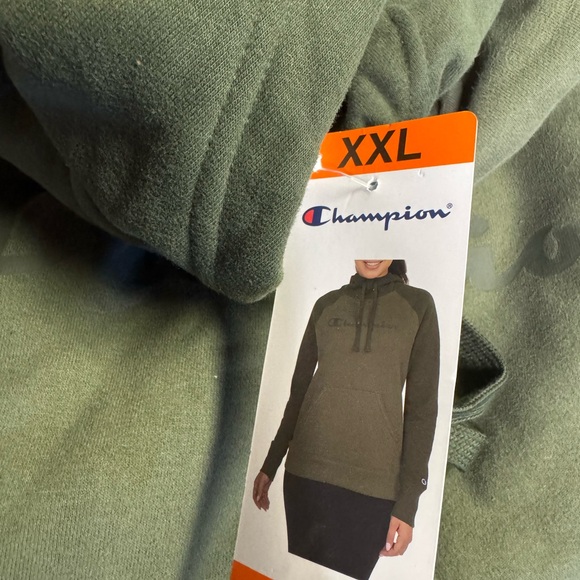 Champion Forest Green Hoodie - Picture 2 of 2